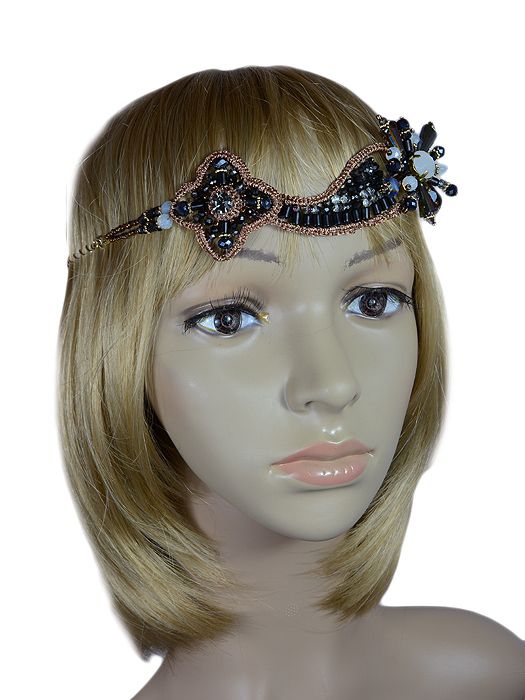 Head decoration with zircons "Tika"7