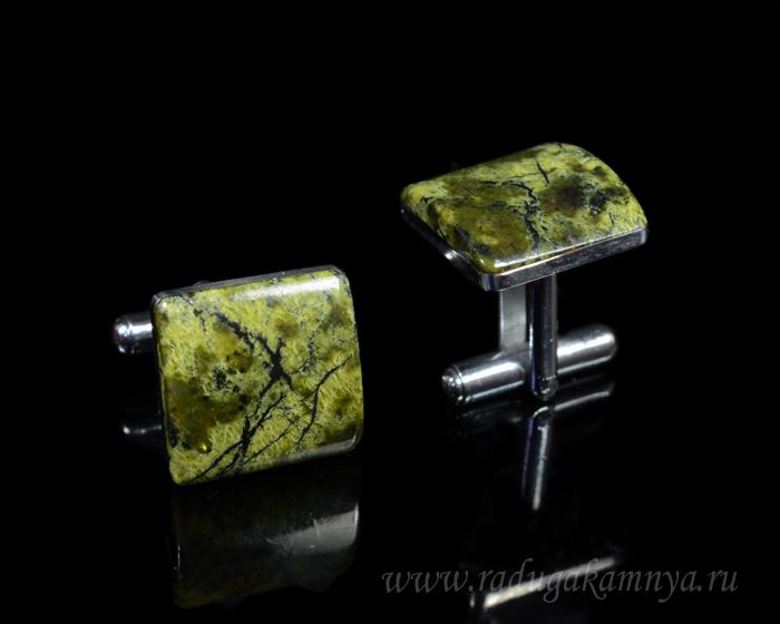 Coil cufflinks, 17*17mm