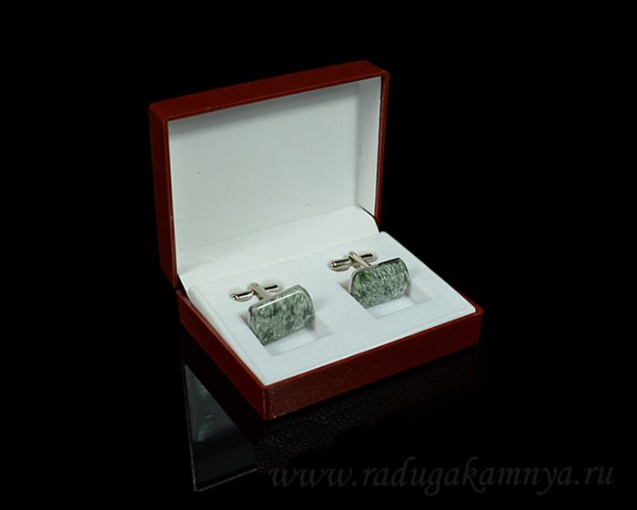 Serafinite cufflinks, 17*14mm.