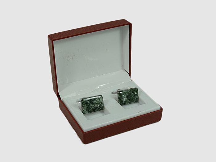 Serafinite cufflinks, 20*15mm.