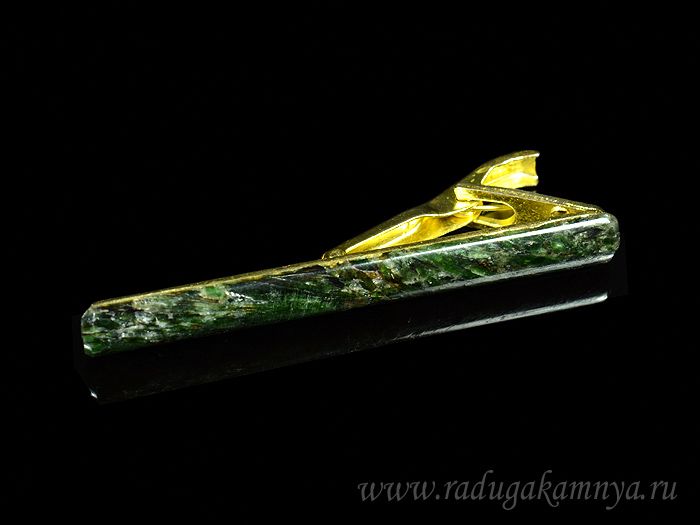 Actinolite tie clip, 60*8mm