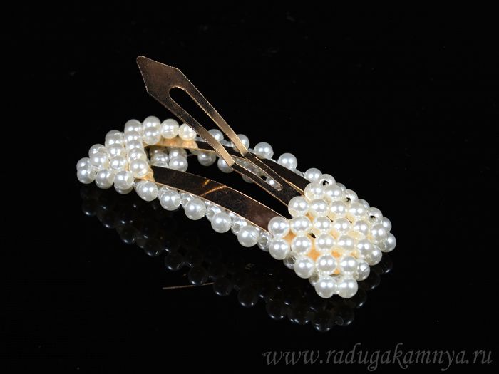 Hair clip with majorette 25*68mm model 1