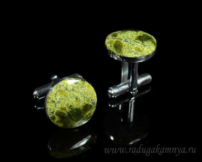 Coil cufflinks, 16*16mm