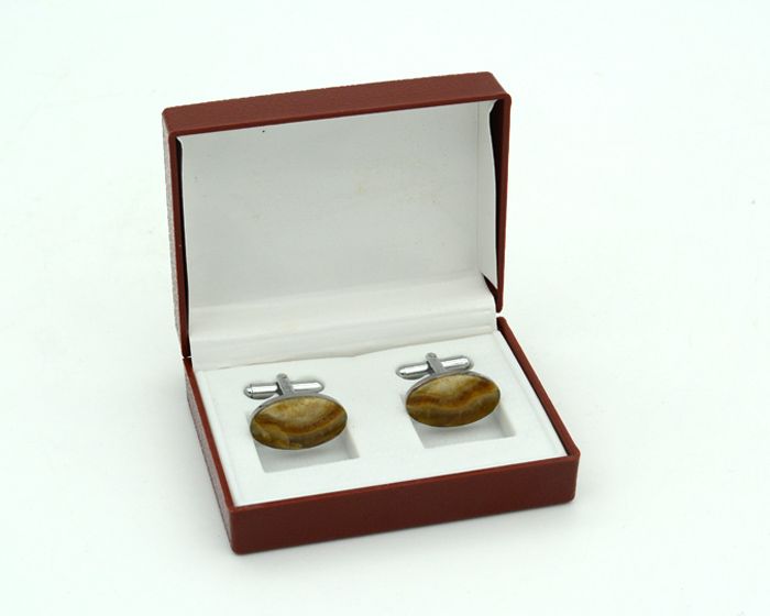 Onyx cufflinks, 21*13mm