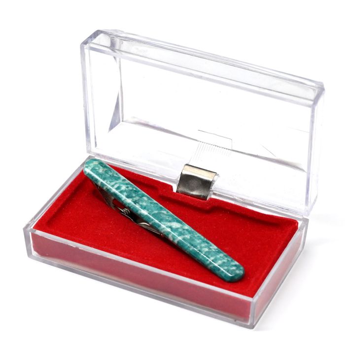 Amazonite Tie Clip 58*6mm