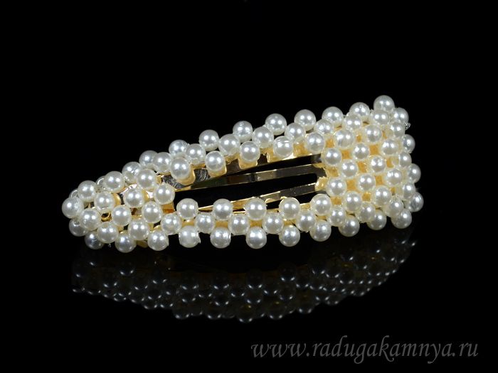 Hair clip with majorette 25*66mm model 3